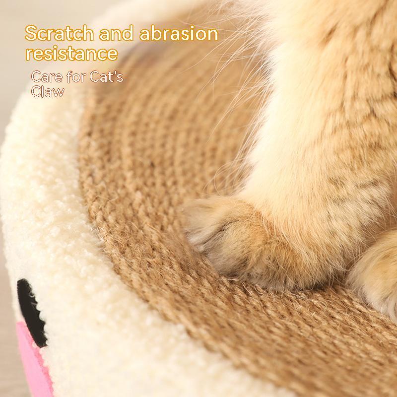 Cat Scratch Board Wear-resistant Non-chip Round Sofa Protector