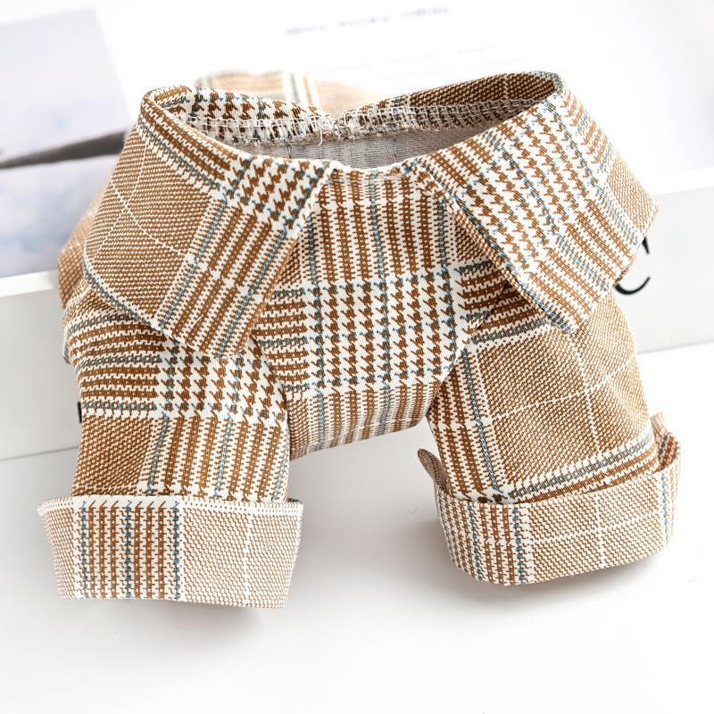 Pet Cat Teddy Bichon Small Dog Clothes Summer Spring And Autumn Thin Couple Suit Shirt