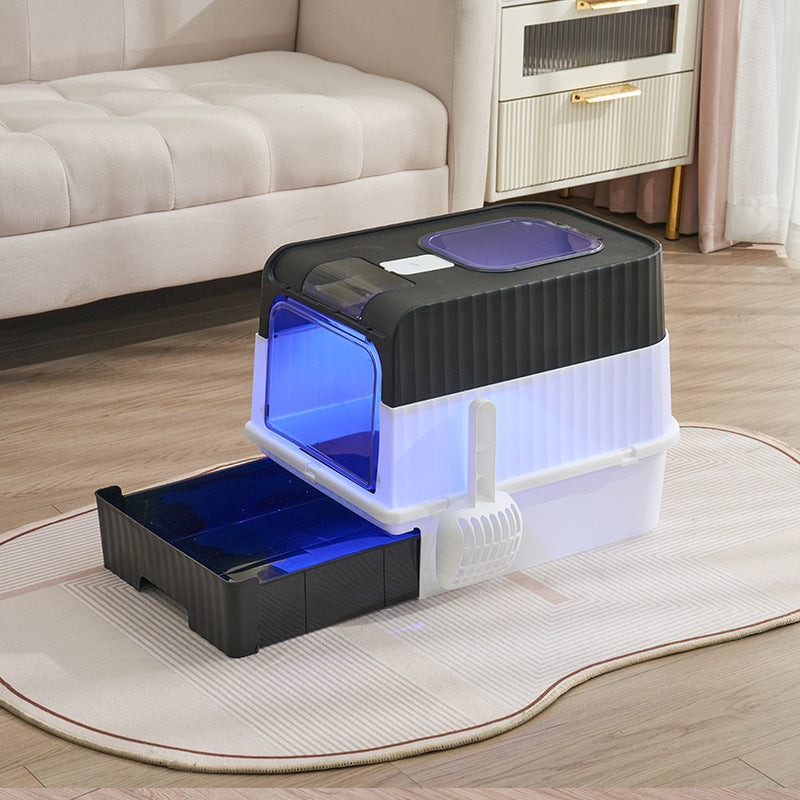 Litter Box UV Drawer Fully Closed Sterilization