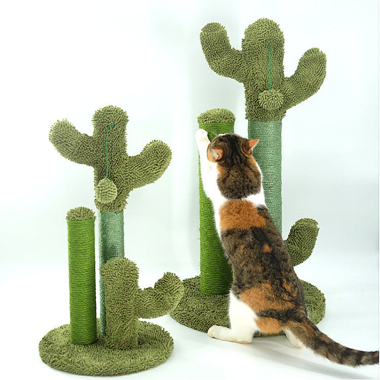 Cactus Cat Climbing Frame Grab Post Pet Sisal Toy