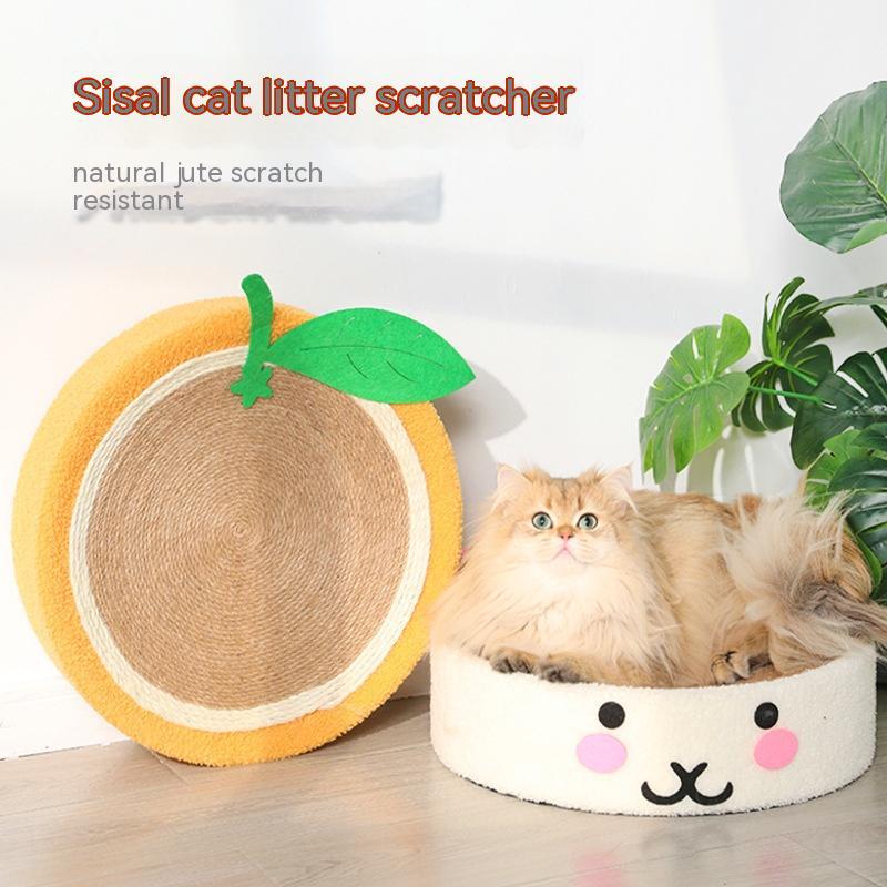 Cat Scratch Board Wear-resistant Non-chip Round Sofa Protector