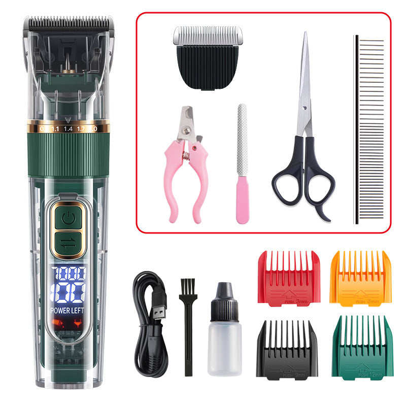 Pet Electric Hair Trimmer Cat Dog Rabbit Haircut Trimmer Shaver Set Waterproof