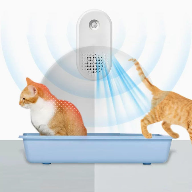 Fully Enclosed Cat Litter Basin Automatic Deodorant Deodorizer