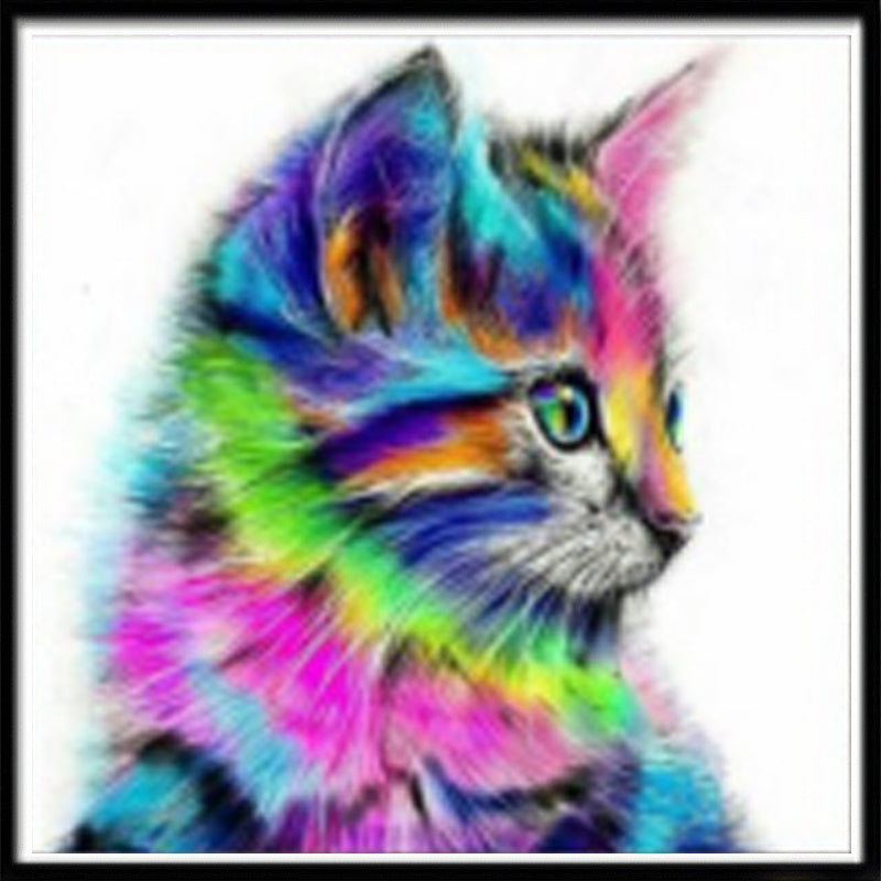 5D Diamond Painting Animal Tiger Cat Embroidery Cross