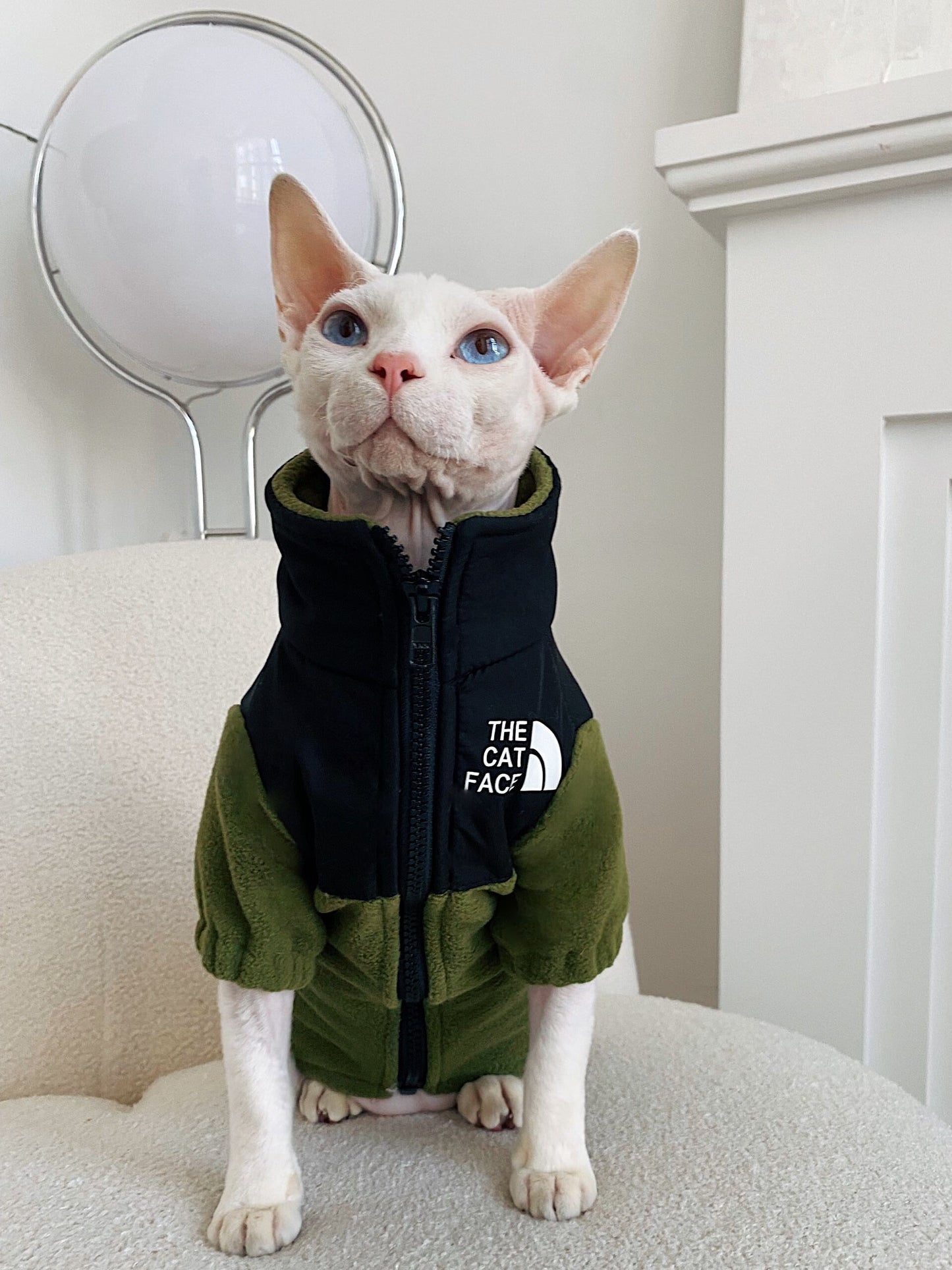 Hairless Cat Clothes Warm Pet Cat Clothes