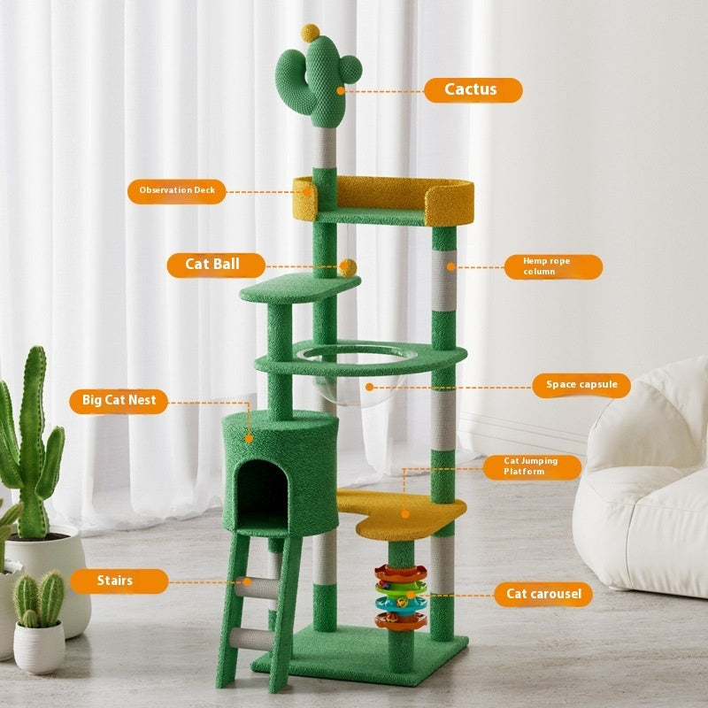 Cactus Cat Climbing Frame Large Toy