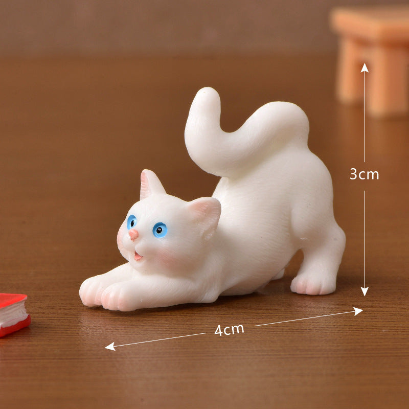 Home Fashion Mini Cat Decoration