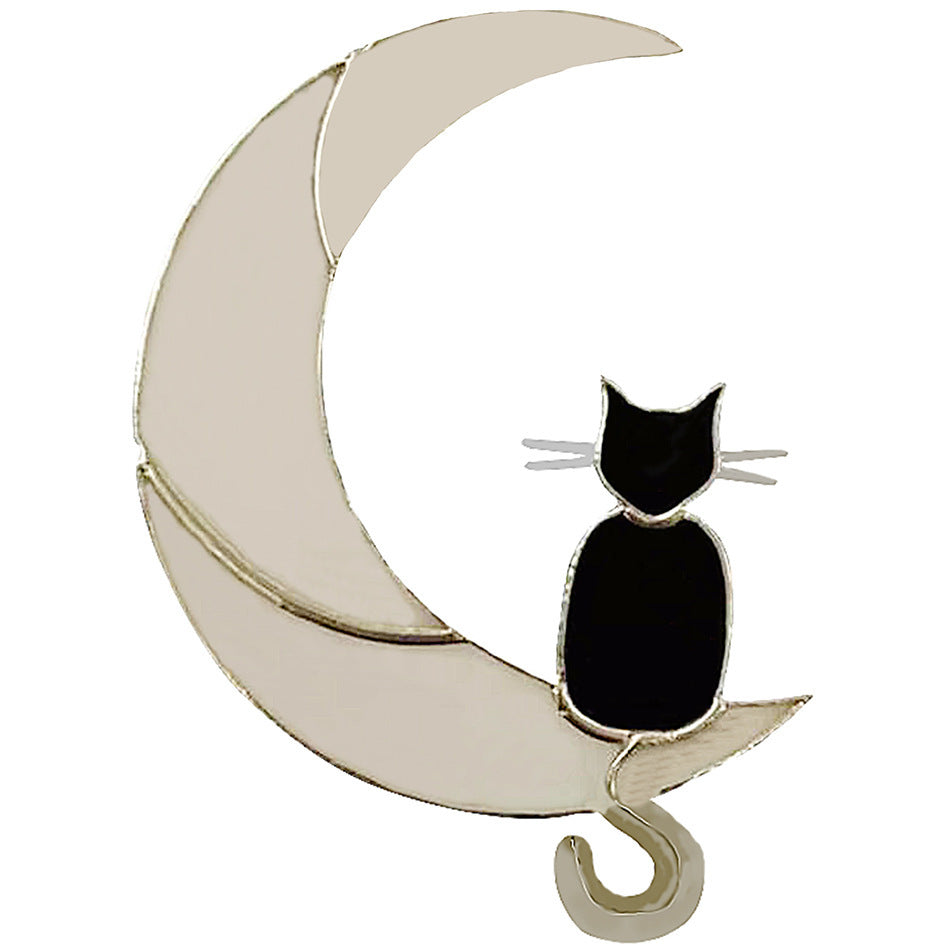 Home Moon Cat Ornament Pendant